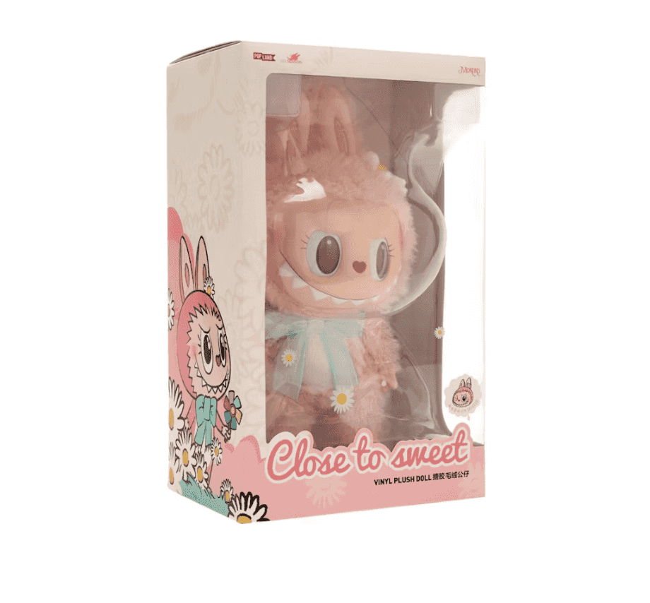 Pop Mart Labubu Mokoko Close to Sweet Vinyl Plush Doll