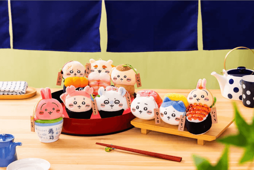 Thumbnail of Chiikawa Sushi Mascot Holder - Kani- Chan