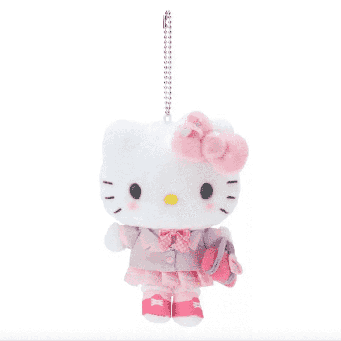 Sanrio Hello Kitty High School Academy Sparkle Club Uniform Plush Charm