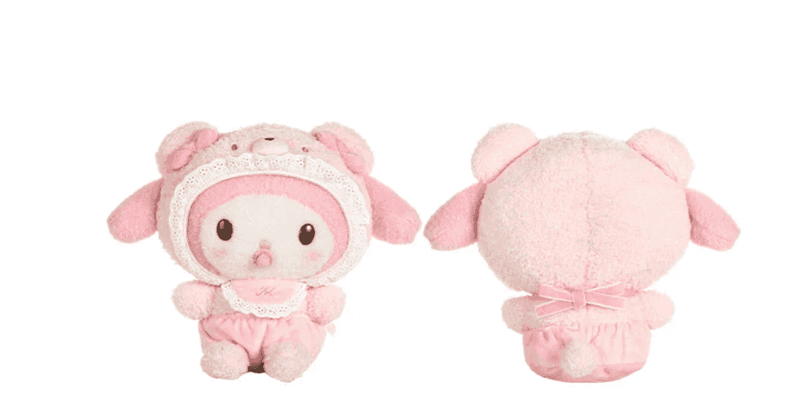 Thumbnail of Sanrio MyMelody Baby Latte Series Plush keychain