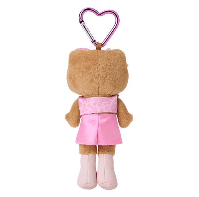 Thumbnail of Sanrio NIC Hello Kitty Style Up Plush Keychain - Sunburn Pink Ver.