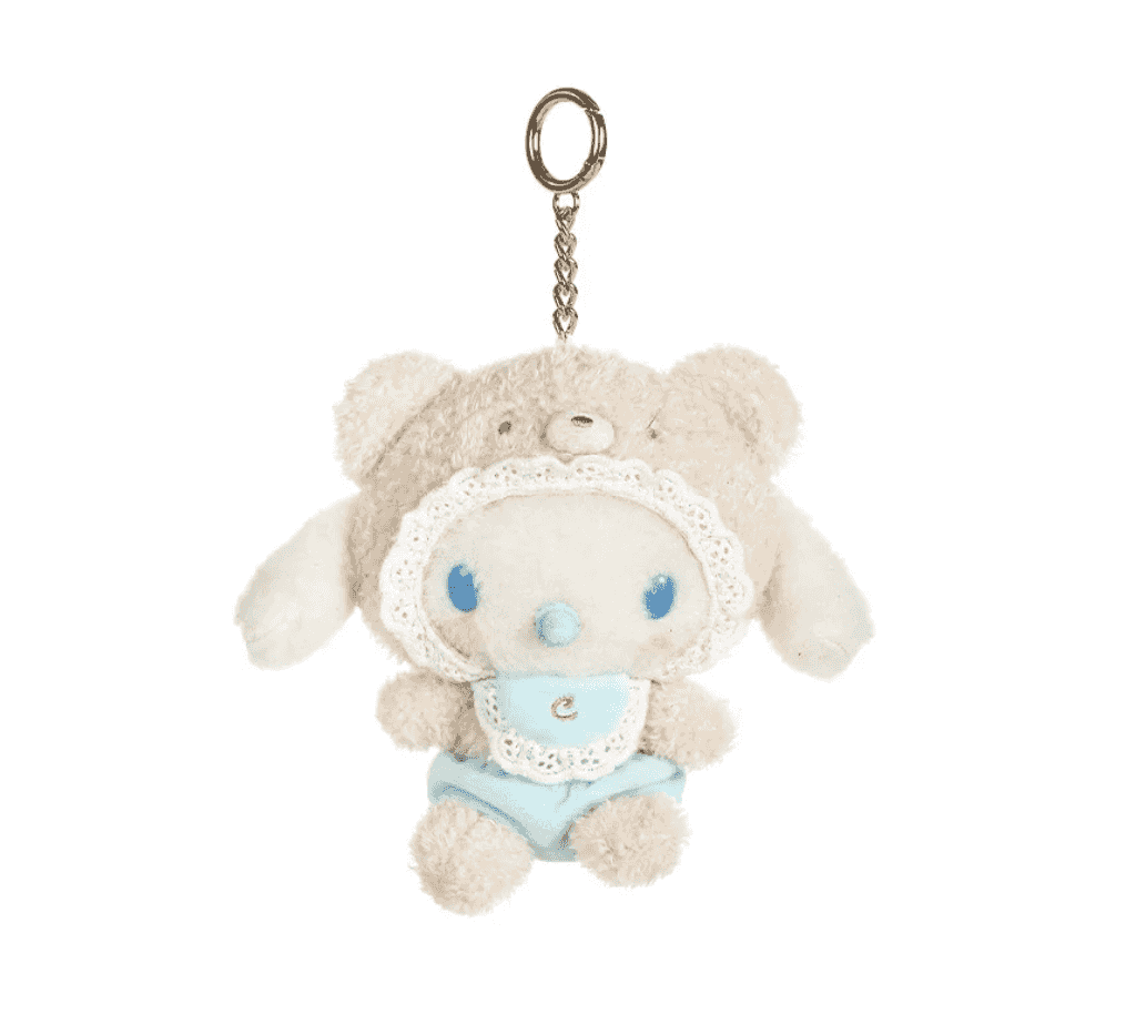 Sanrio Cinnamoroll Baby Latte Series Plush keychain