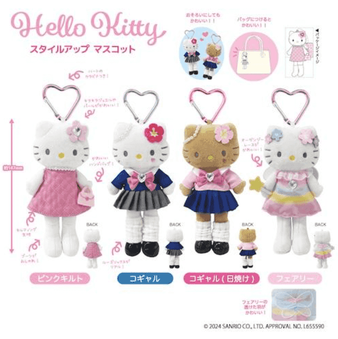 Thumbnail of Sanrio Hello Kitty Fantasy Series Style Up Plush Charm