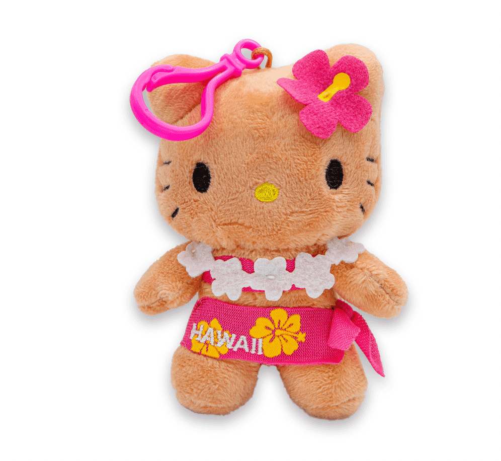 Sanrio Hawaii Limited Hello Kitty® Plush 4" Strap - Sarong