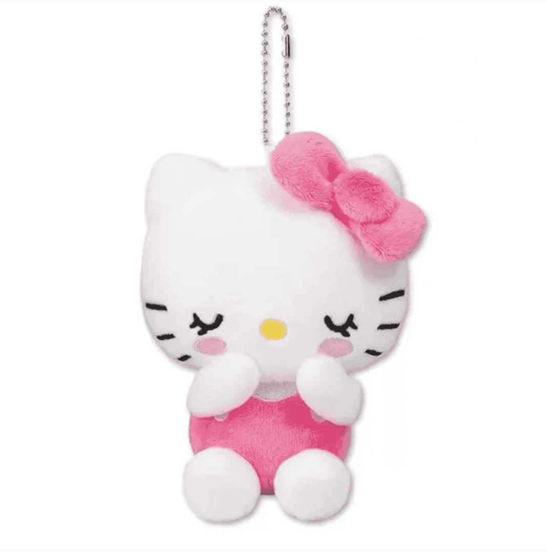 SANRIO x Avail Hello Kitty 50th Anniversary Shy Kitty Keychain