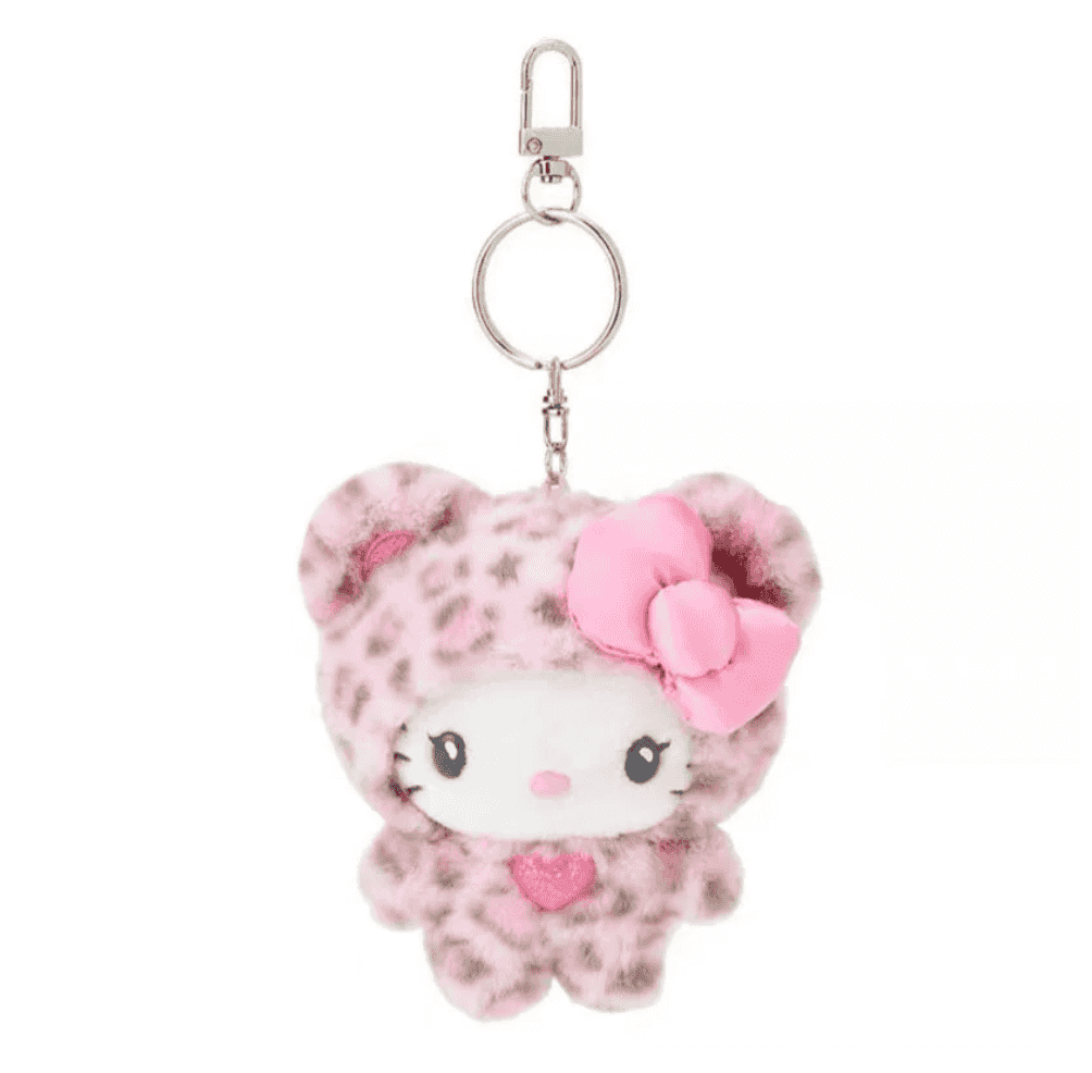 Sanrio Hello Kitty in Leopard Print Keychain
