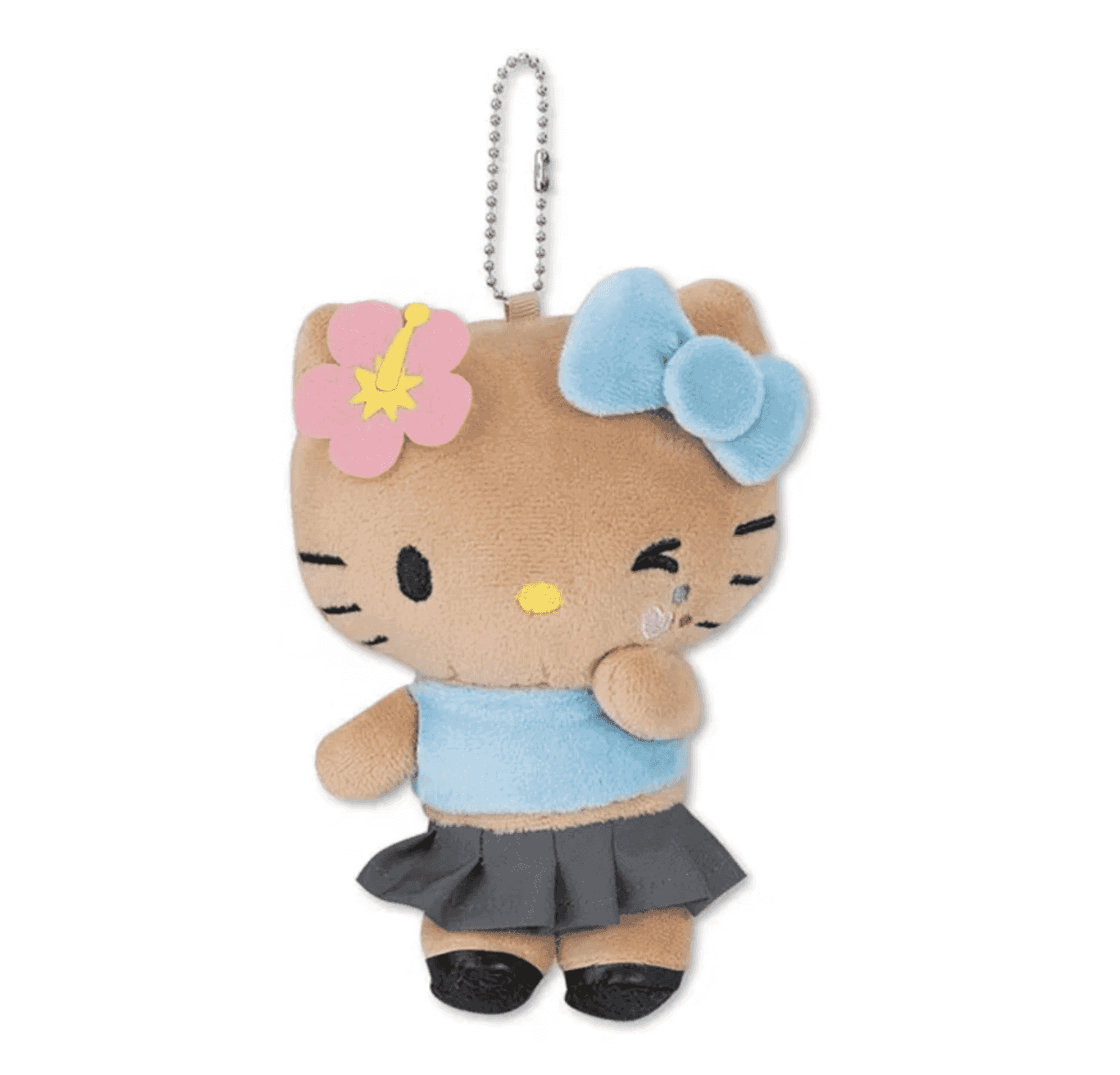  SANRIO x Avail Hello Kitty Tanned School Girl Keychain