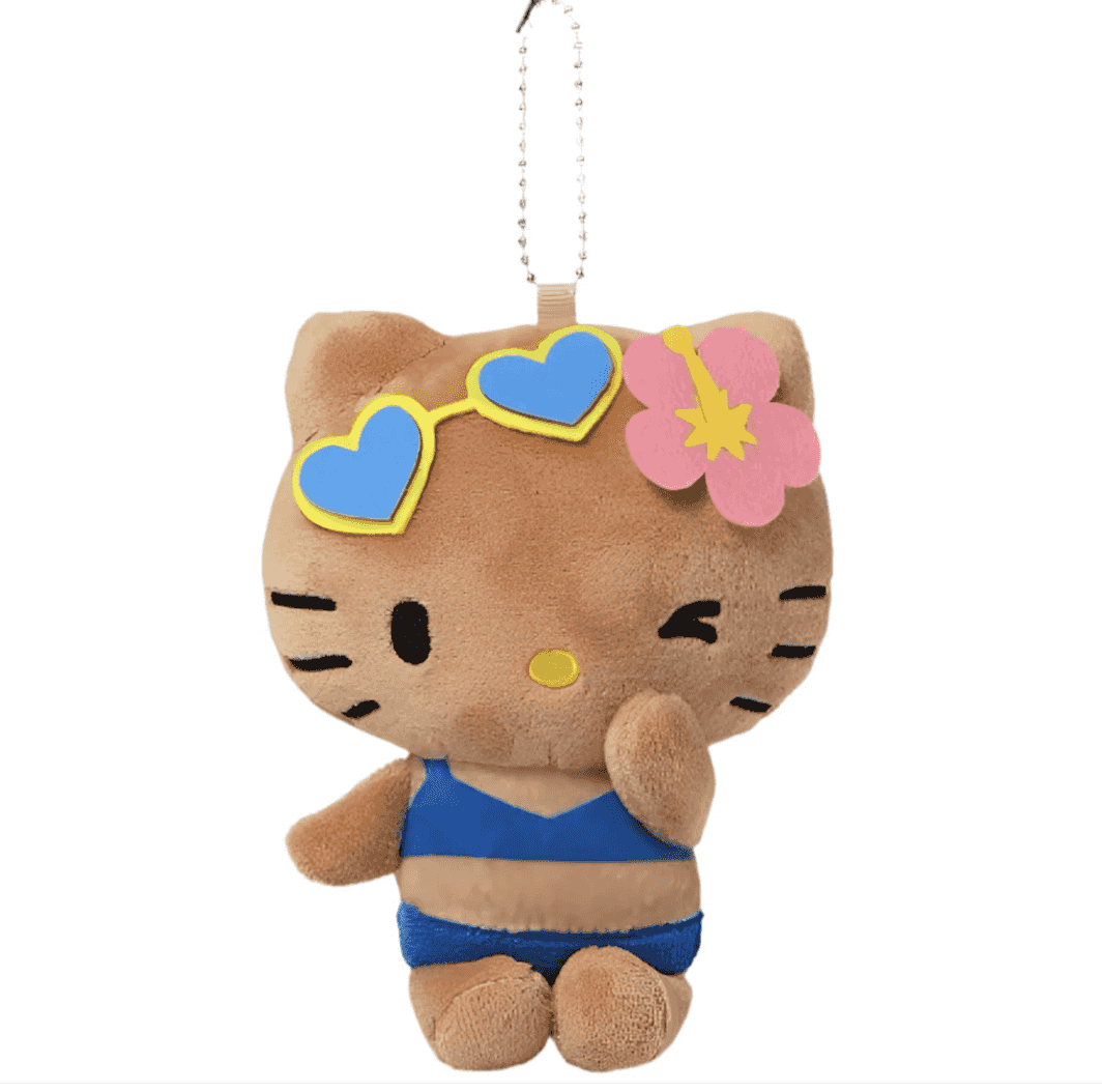 SANRIO x Avail Hello Kitty 50th Anniversary Tanned Sunglasses Keychain