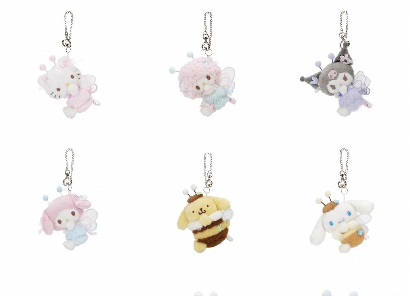 Thumbnail of Sanrio Piano Flower Field Honey Series Plush Pendant