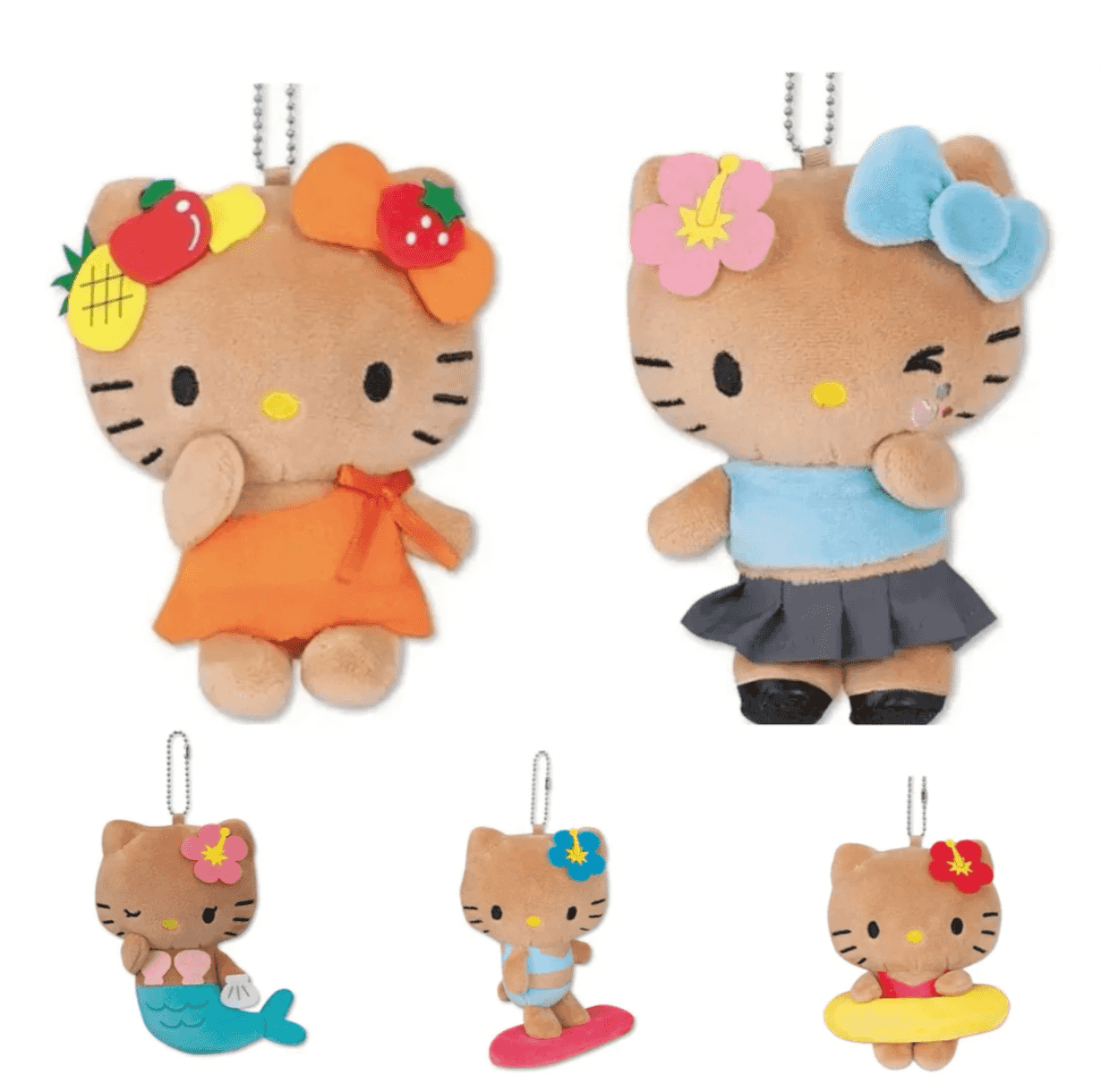 Thumbnail of SANRIO x Avail Hello Kitty 50th Anniversary Tanned Fruits Keychain