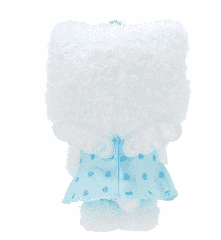 Thumbnail of Hello Kitty Blue Dreaming Angel Series Plush Keychain