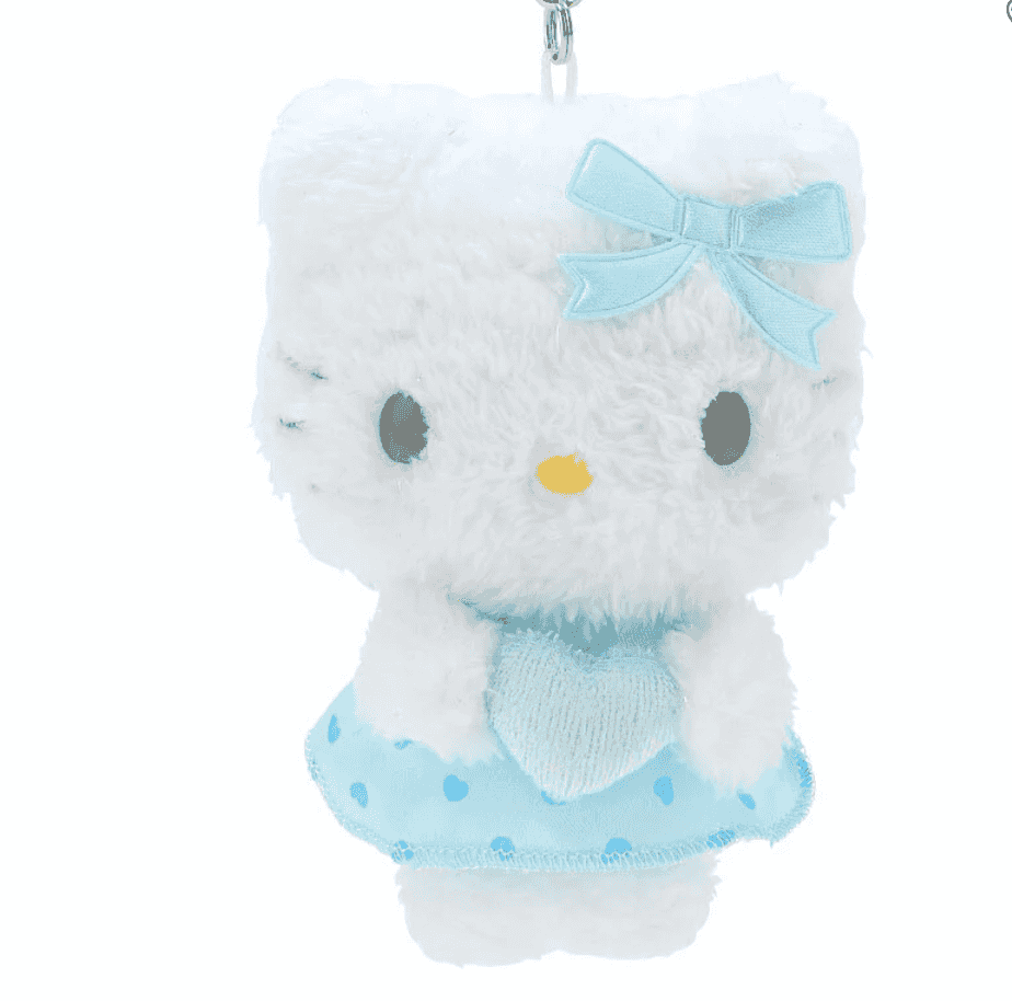 Thumbnail of Hello Kitty Blue Dreaming Angel Series Plush Keychain