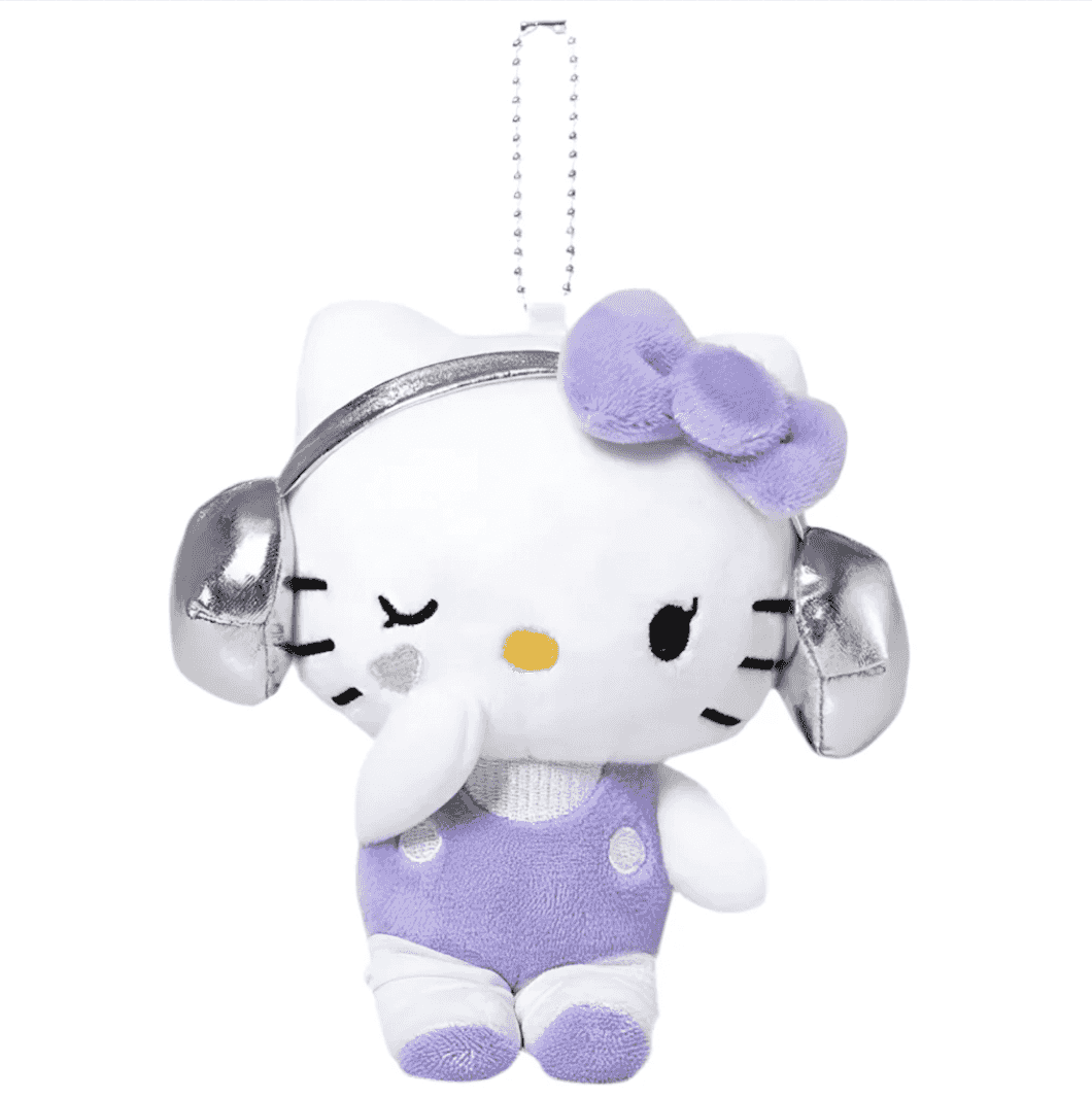 SANRIO x Avail Hello Kitty 50th Anniversary Headphone Keychain