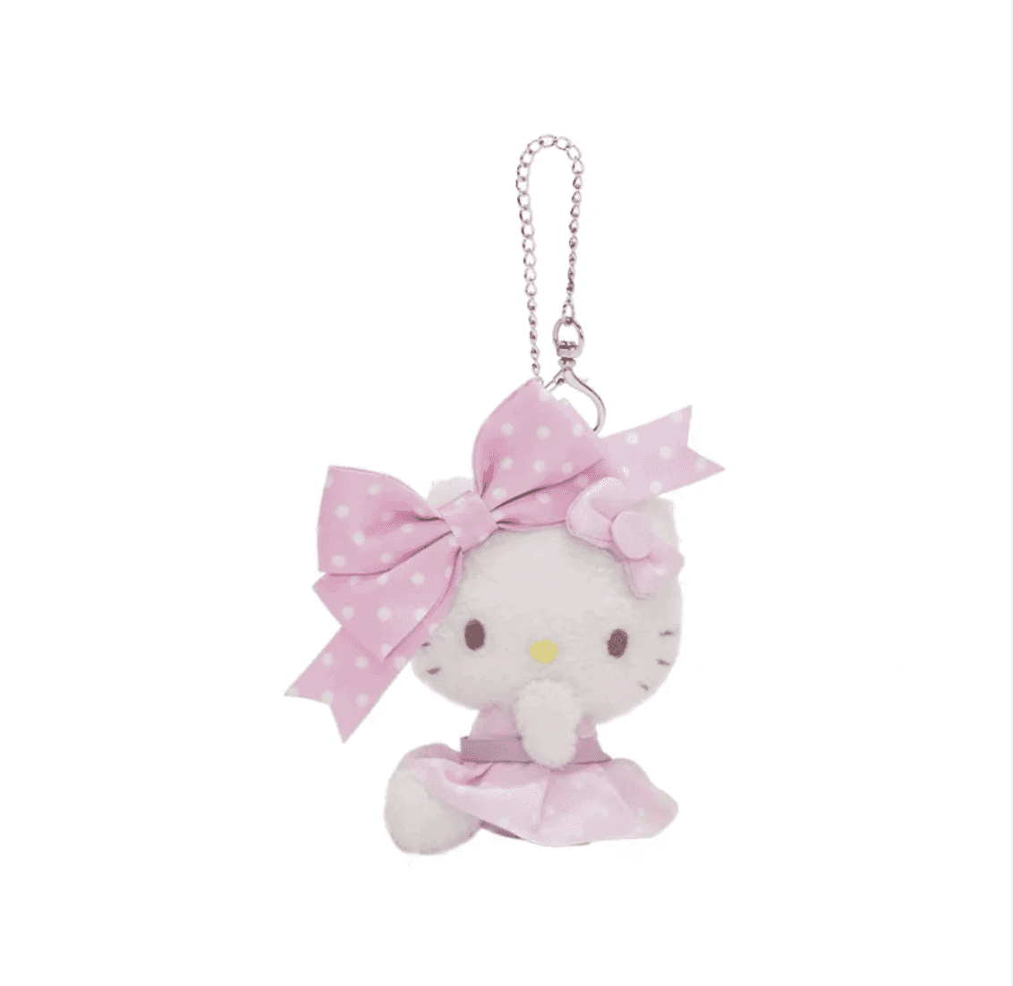 Sanrio CHN Hello Kitty Dot Bow Tie Plush Charm