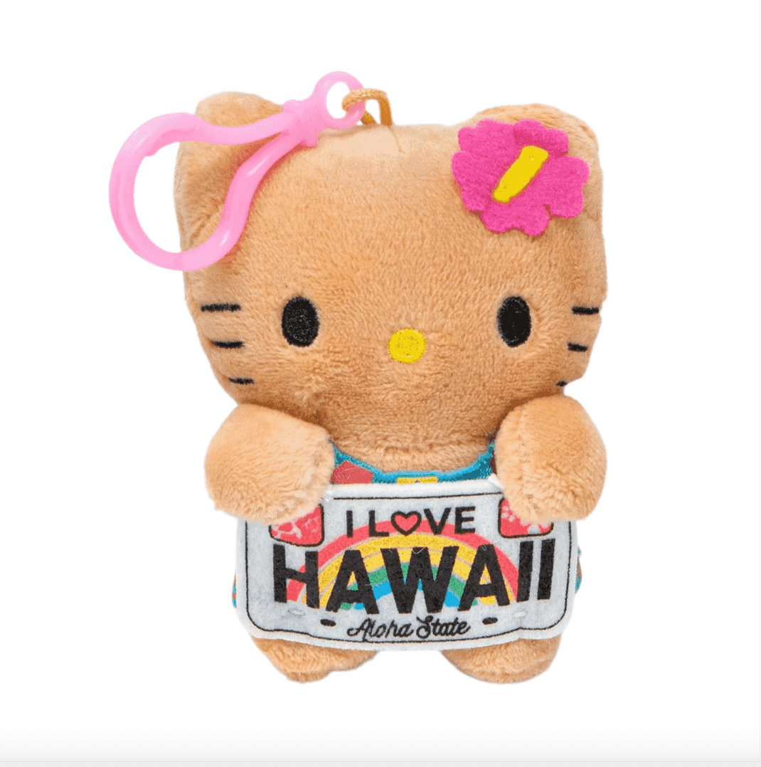 Sanrio Hawaii Limited Hello Kitty® Plush 4" Strap - License