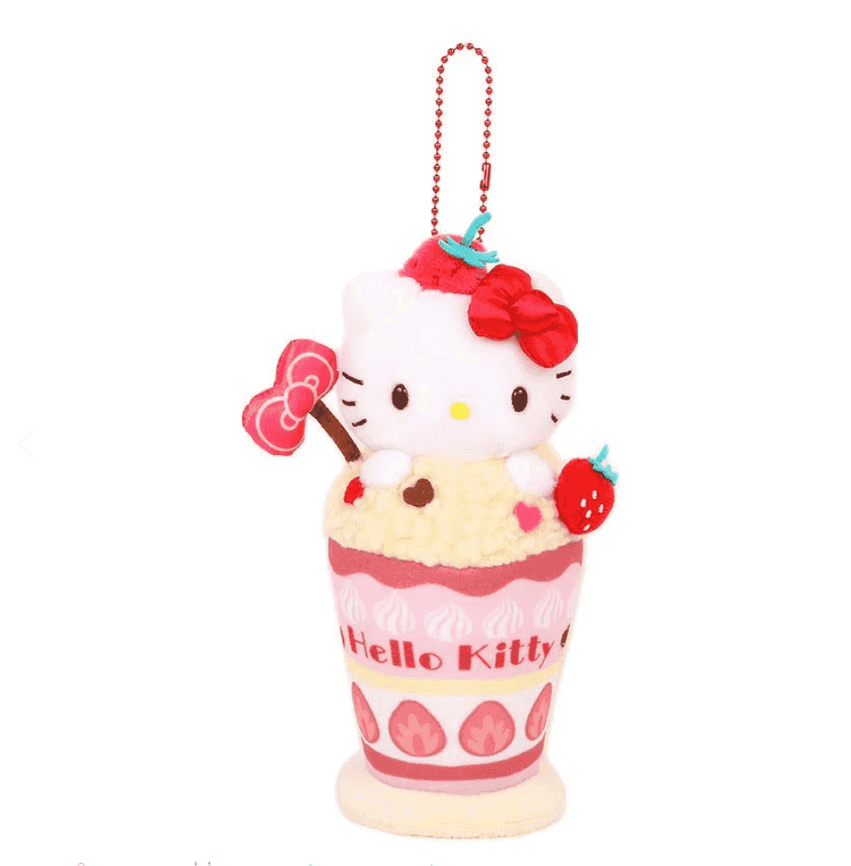 Sanrio  Hello Kitty Parfait plush pendant