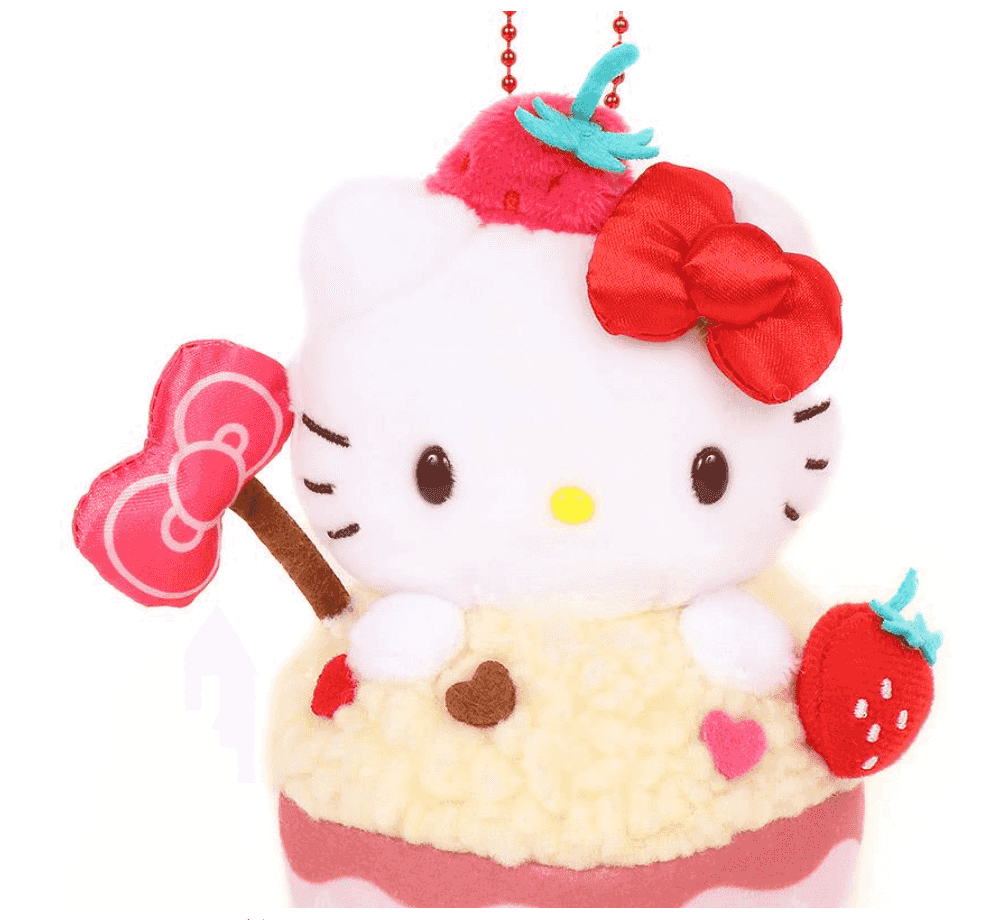 Thumbnail of Sanrio  Hello Kitty Parfait plush pendant