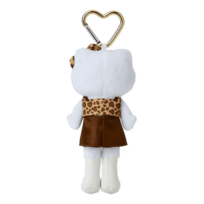 Thumbnail of Sanrio NIC | Hello Kitty Style Up Plush Keychain - Leopard Brown Ver.