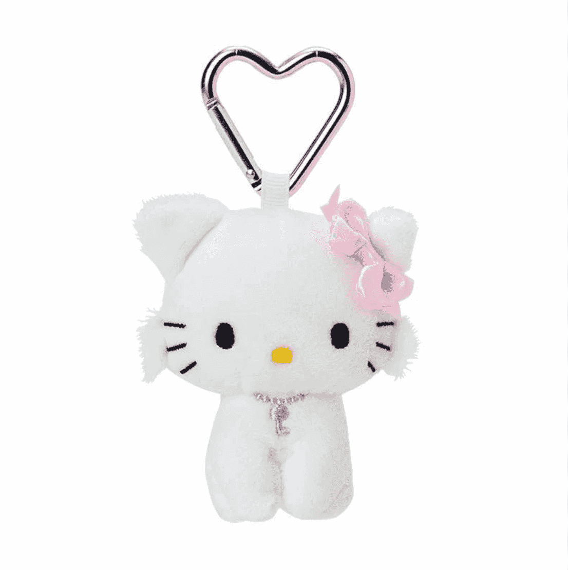 Sanrio Charmmy Kitty New Heart Carabiner Collection Plush Charm