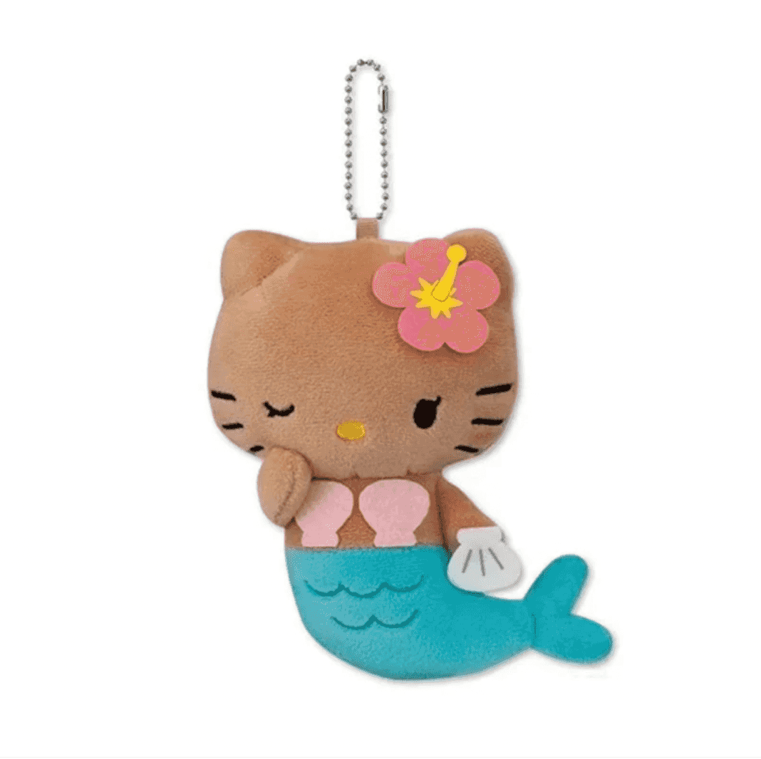SANRIO x Avail Hello Kitty 50th Anniversary Tanned Mermaid Keychain