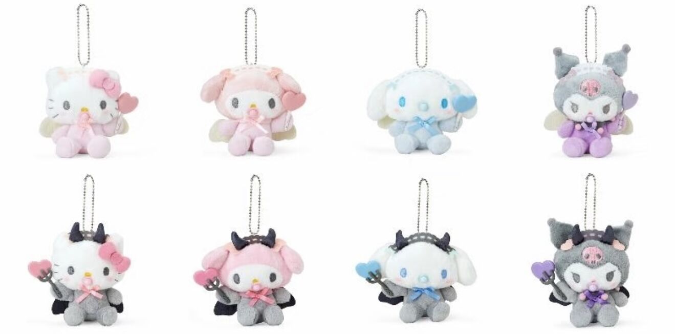 Thumbnail of Sanrio Hello Kitty Baby Devil plush pendant 