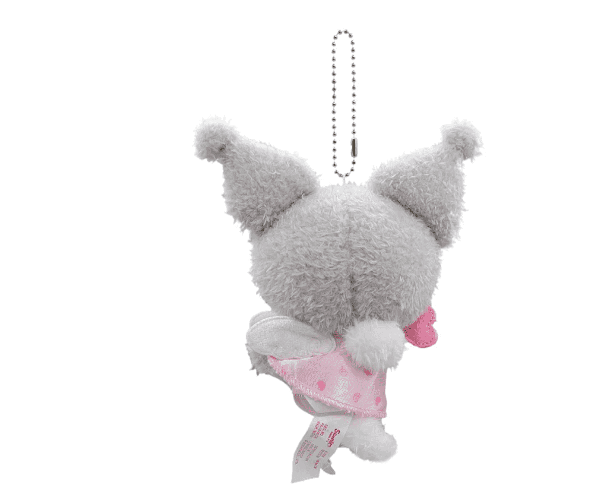 Thumbnail of Sanrio Kuromi Angel Series Girly Heart Plush Pendant